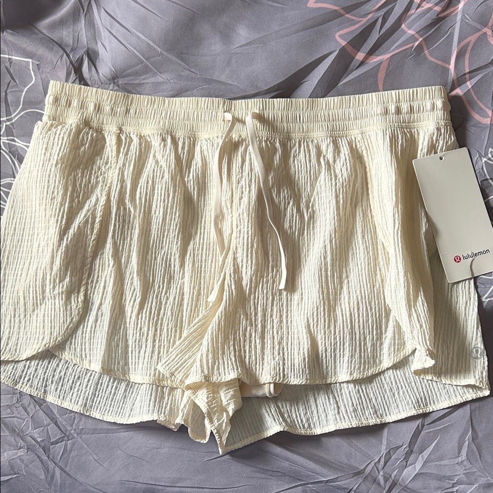 lululemon athletica Ivory Women's Athletic Shorts